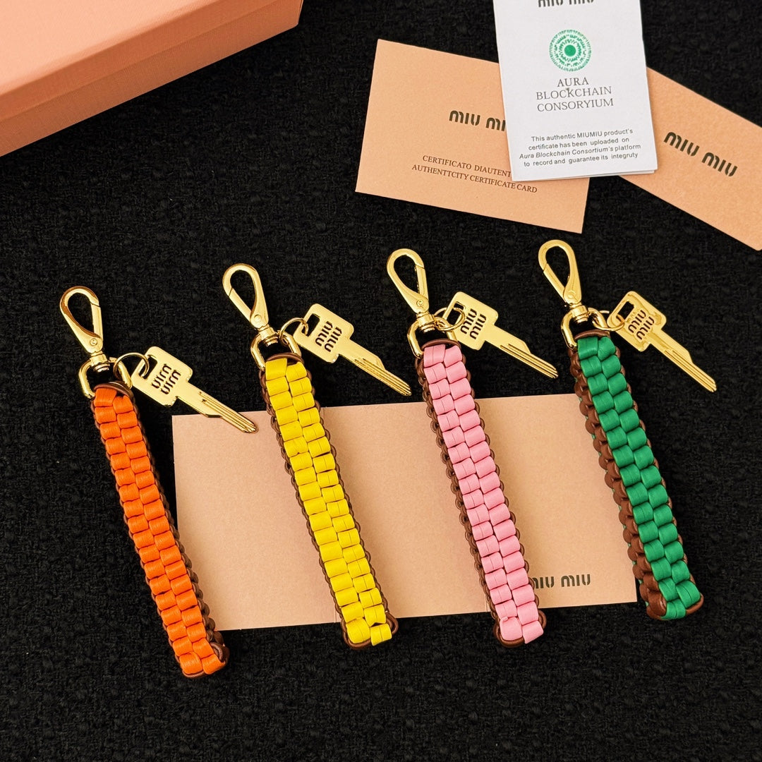 Leather Keychain