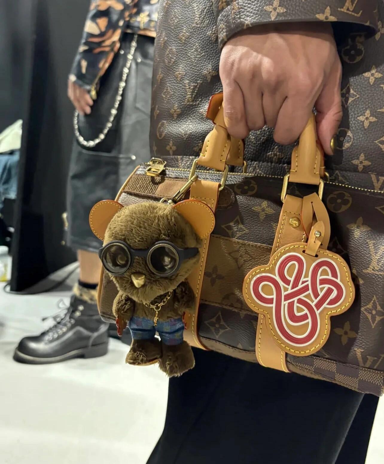 Sunglass Bear Bag Charm