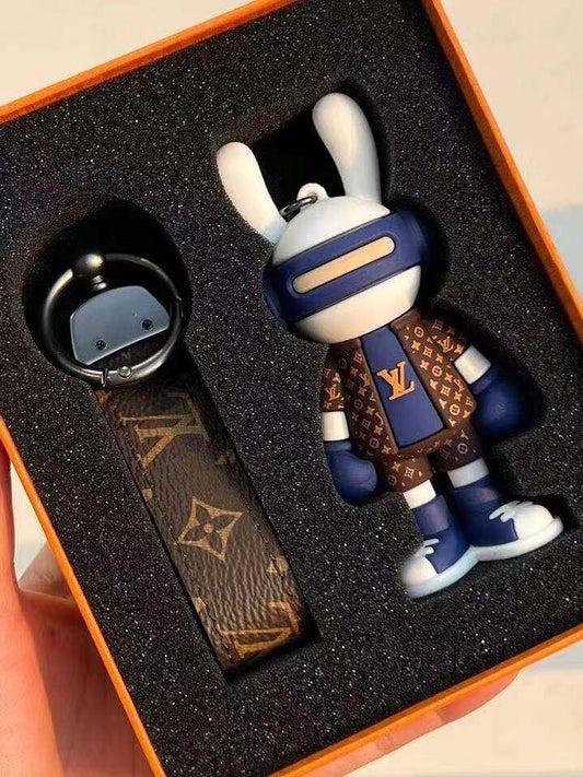 Luxury puppet keychain