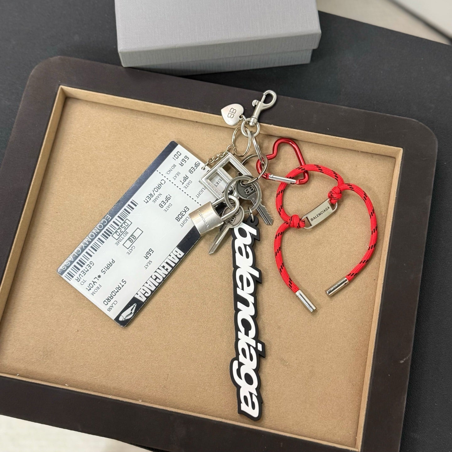 Kit Charm/Keychain in Multicolor