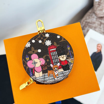 Round Coin Purse Vivienne Christmas Animation