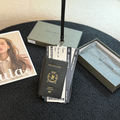 Passport Phone Holder in Black