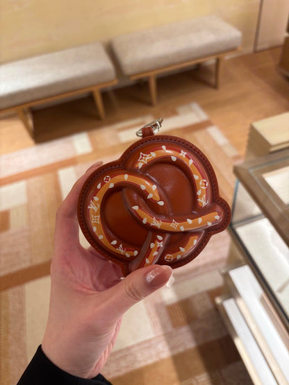 Pretzel Bag Charm
