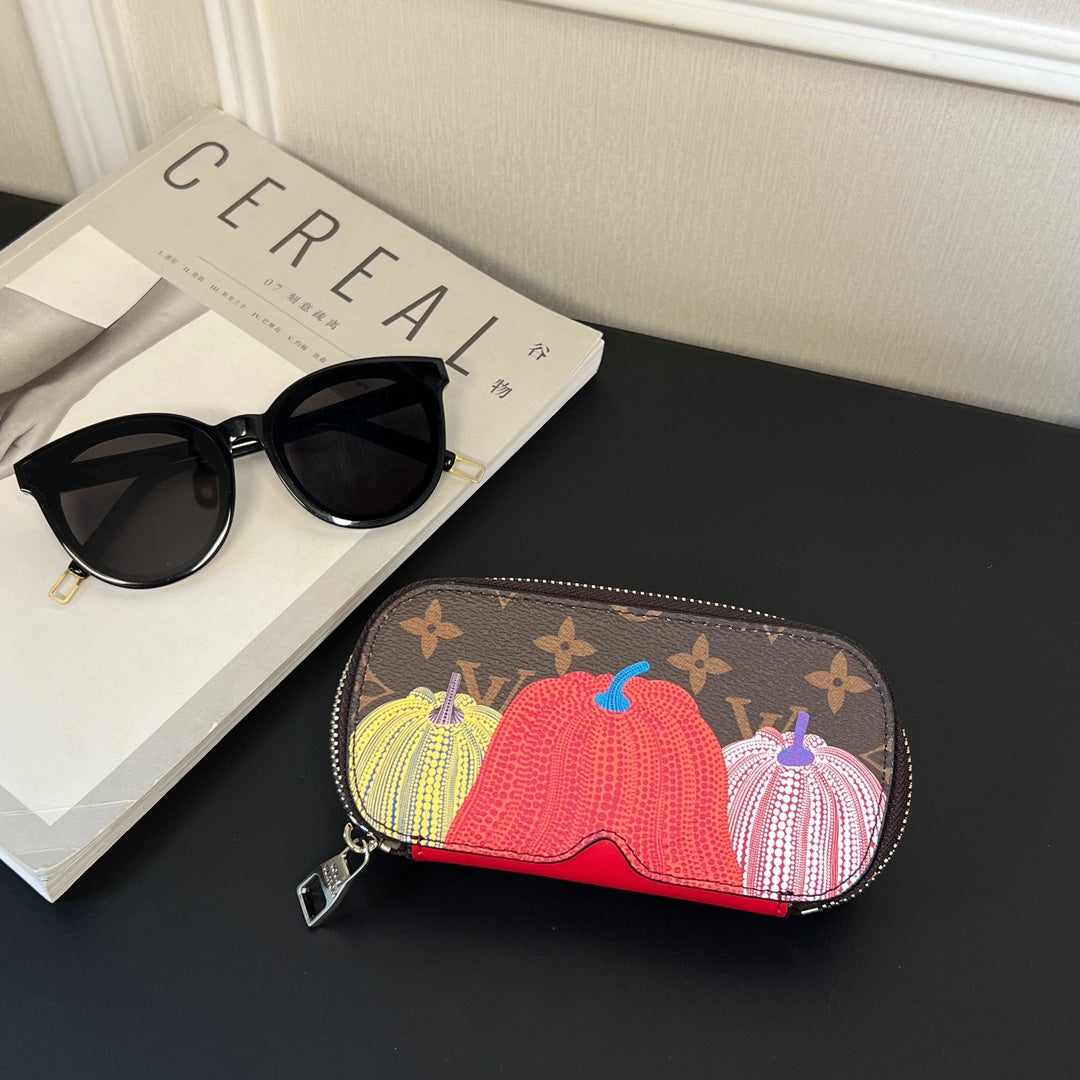 Monogram Pumpkin Sunglasses Pouch