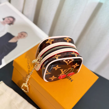 Cube Bag Charm (Cherry Edition)