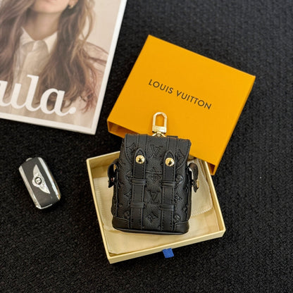 Mini Christopher Backpack Bag Charm Monogram Eclipse