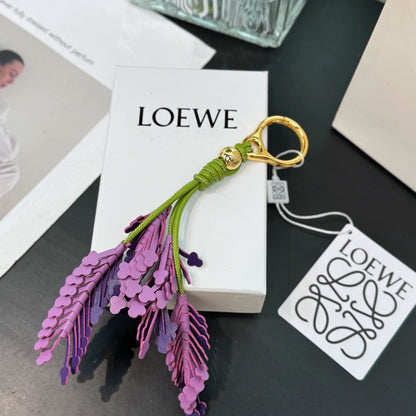 Lavender charm in classic calfskin