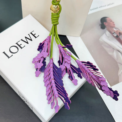 Lavender charm in classic calfskin