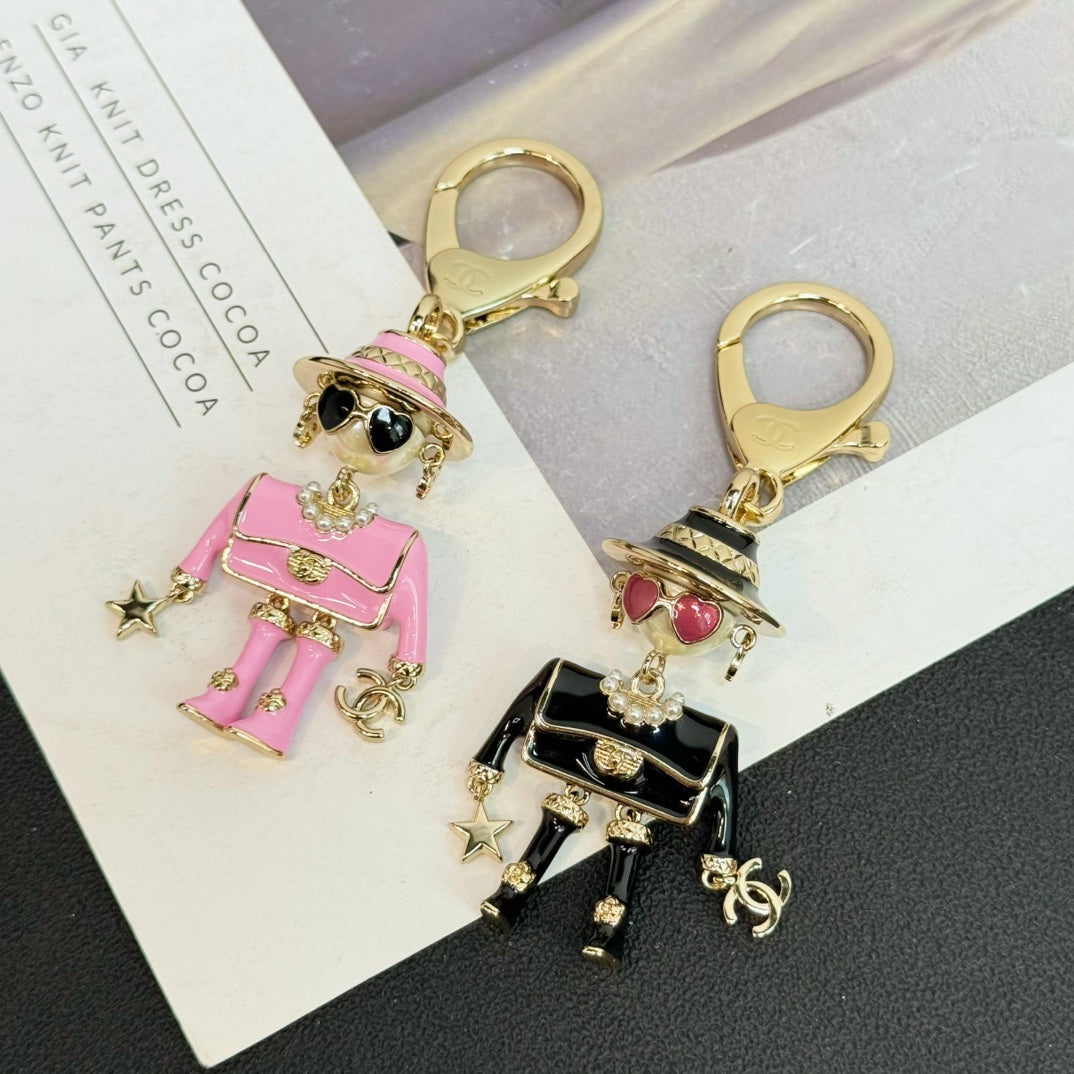 Gabrielle Doll Robot Bag Charm