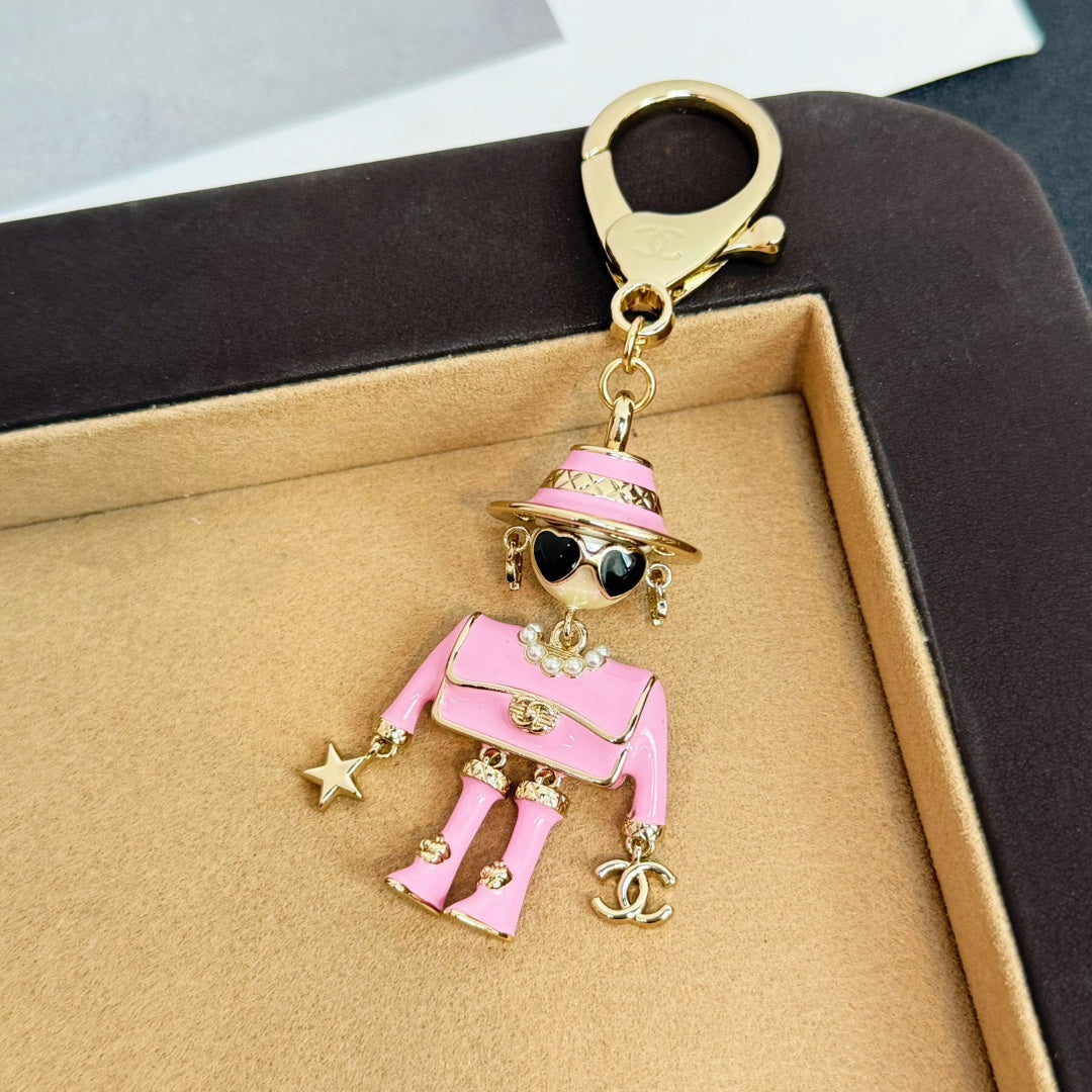 Gabrielle Doll Robot Bag Charm