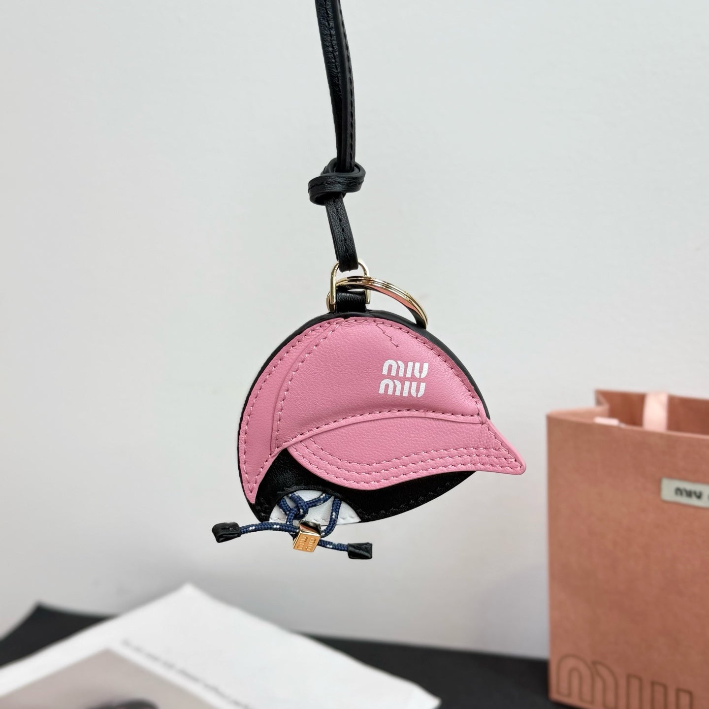 Leather key ring trick