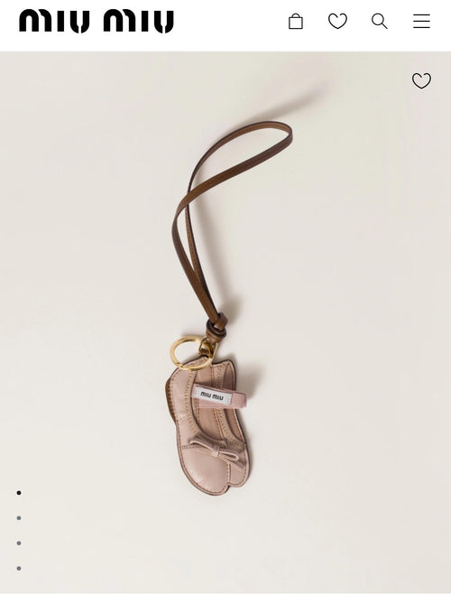 Ballet leather keychain trick