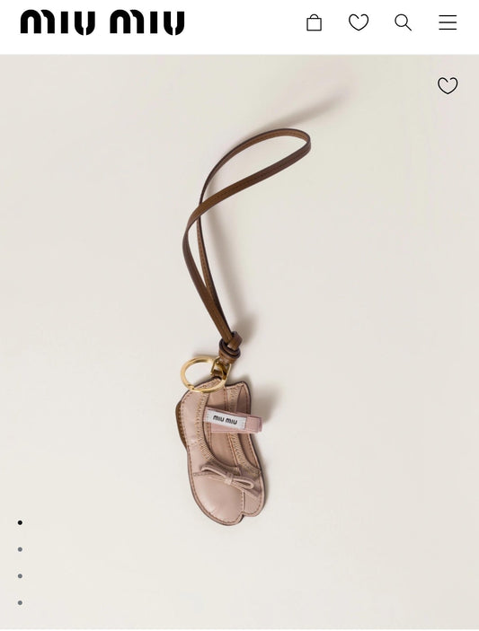 Ballet leather keychain trick