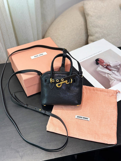 Aventure mini nappa leather bag