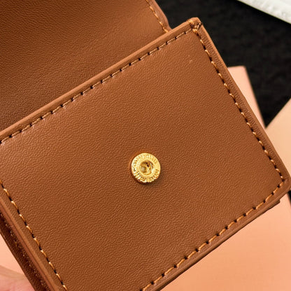 Leather earphone bag