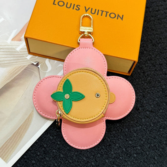 Vivienne Flower Bag Charm Coin Purse