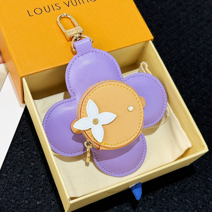 Vivienne Flower Bag Charm Coin Purse