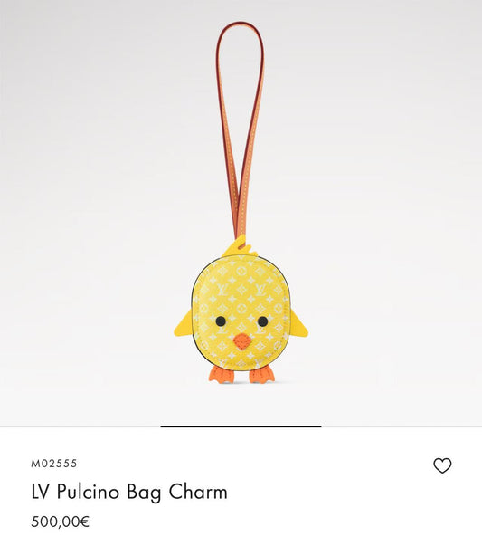 Pulcino Bag Charm