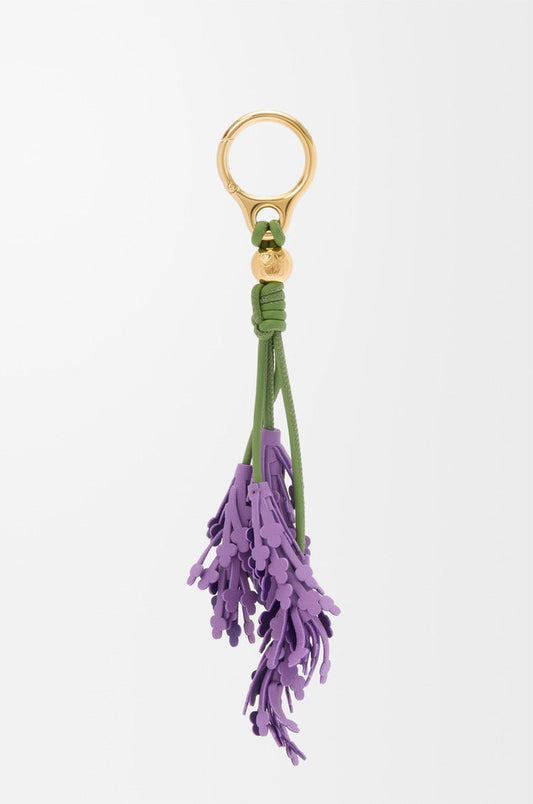 Lavender charm in classic calfskin