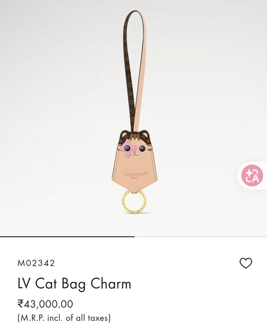 Cat Bag Charm