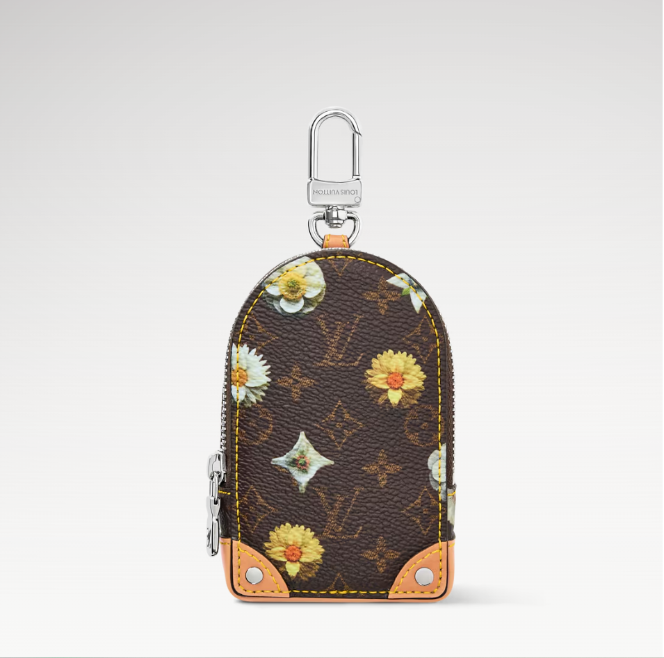 Monogram Flower Pouch
