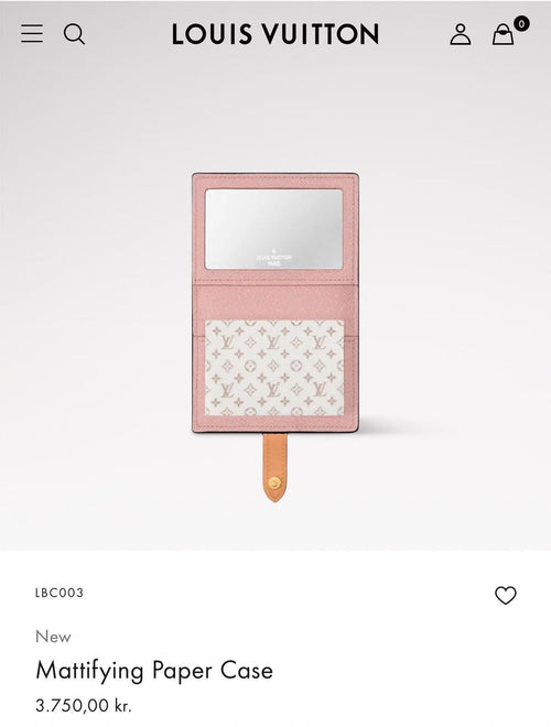 Mattifying Paper Case