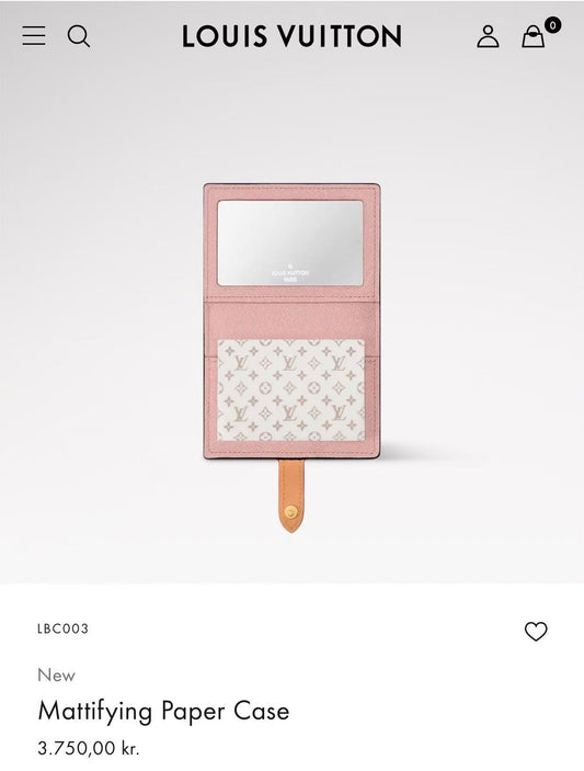 Mattifying Paper Case