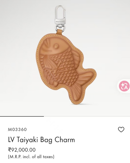 Taiyaki Bag Charm