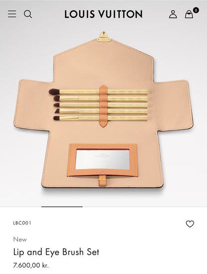 Lip and Eye Brush Set