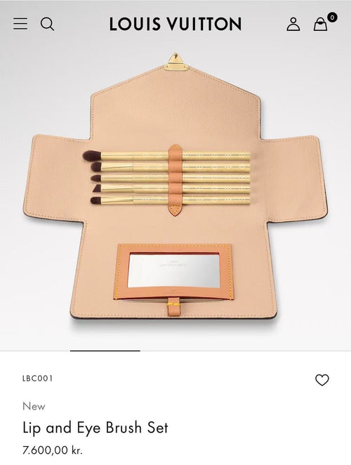 Lip and Eye Brush Set