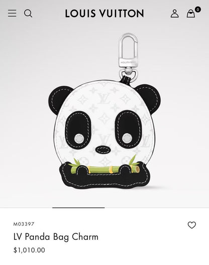 Panda Bag Charm