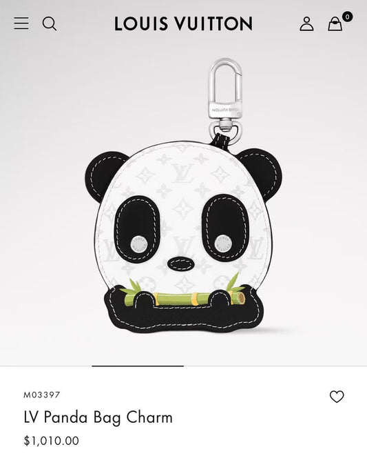 Panda Bag Charm