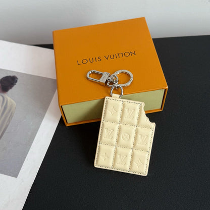 CHOCOLATE BAR FIGURINE Bag Charm and Key Holder