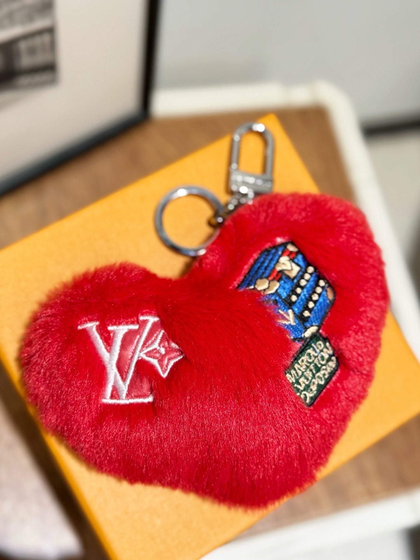 Lucky Heart Bag Charm