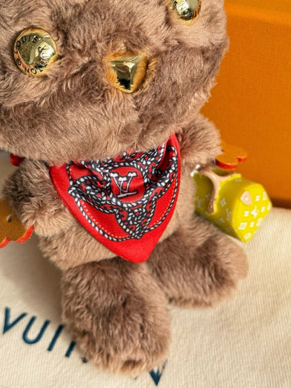 Western Bear Bag Charm