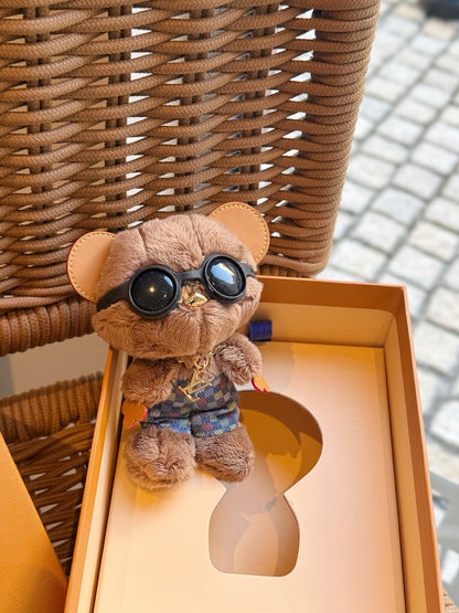 Bear dull bag charm
