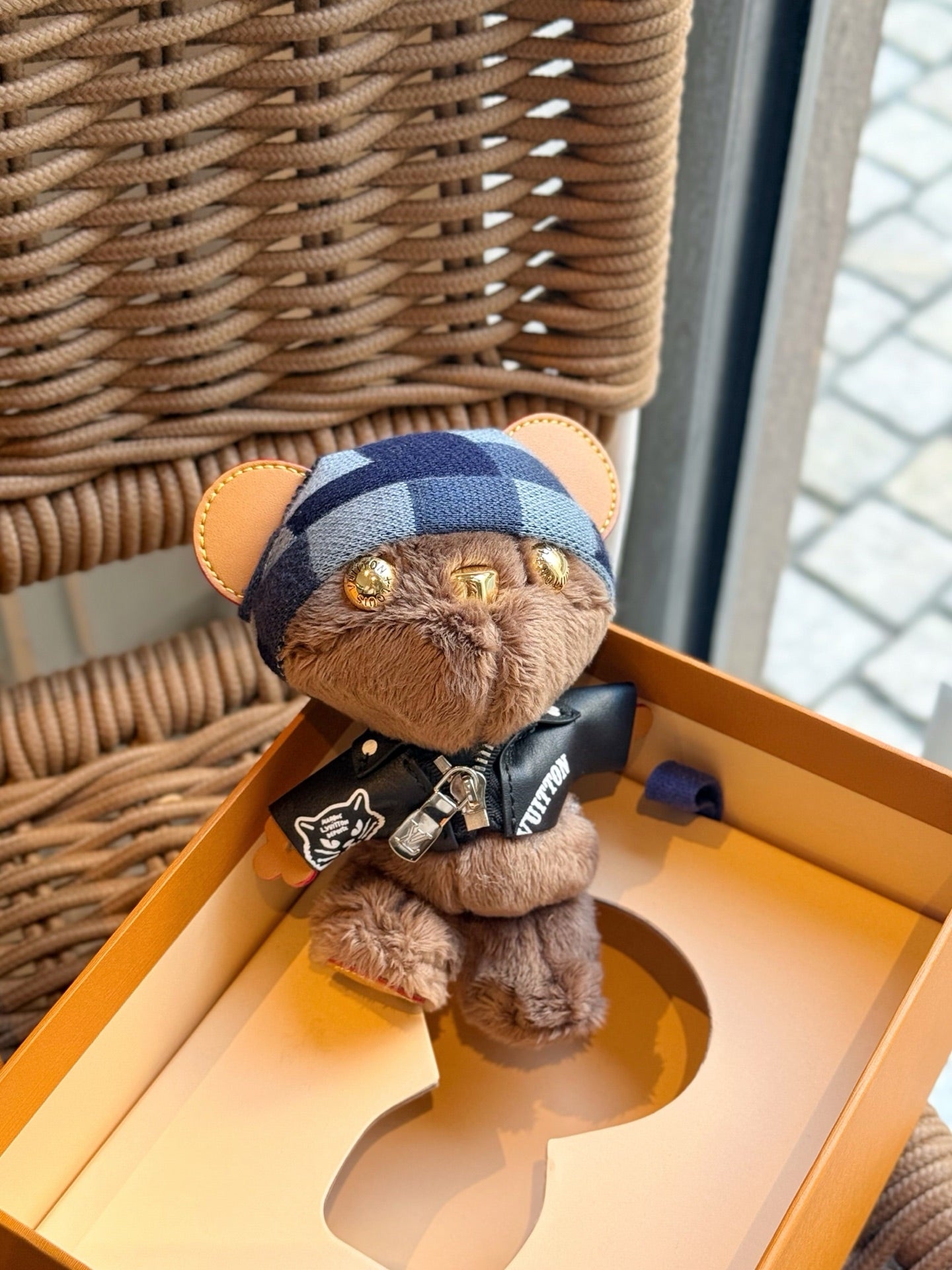 Bear dull bag charm