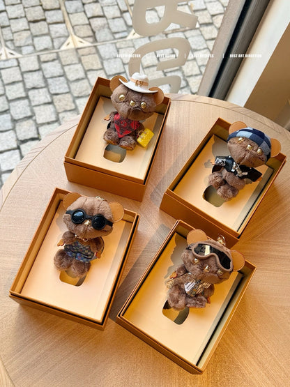 Bear dull bag charm