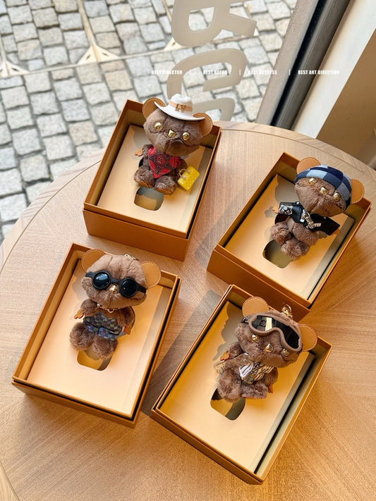 Bear dull bag charm