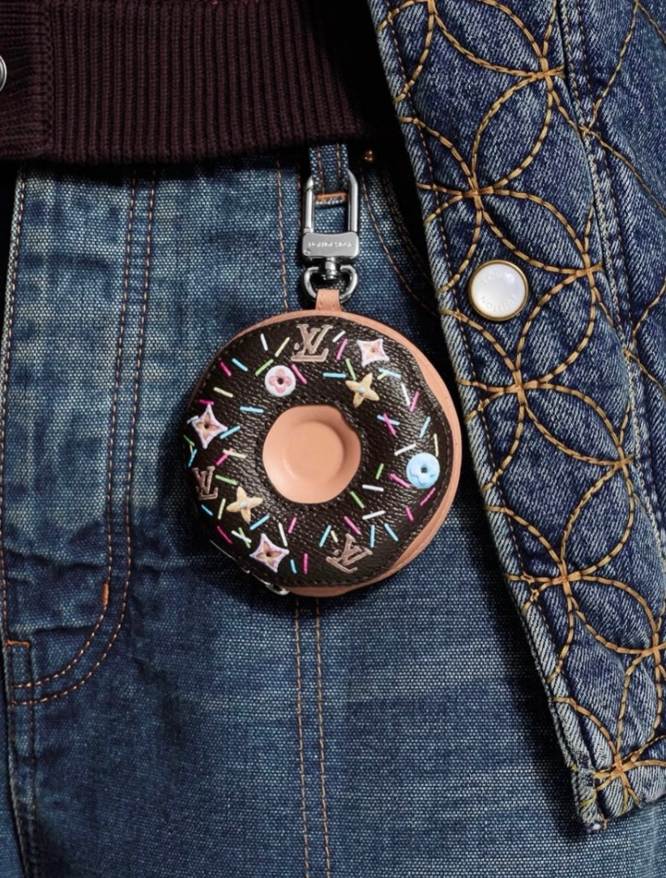 NEW DONUT Bag Charm