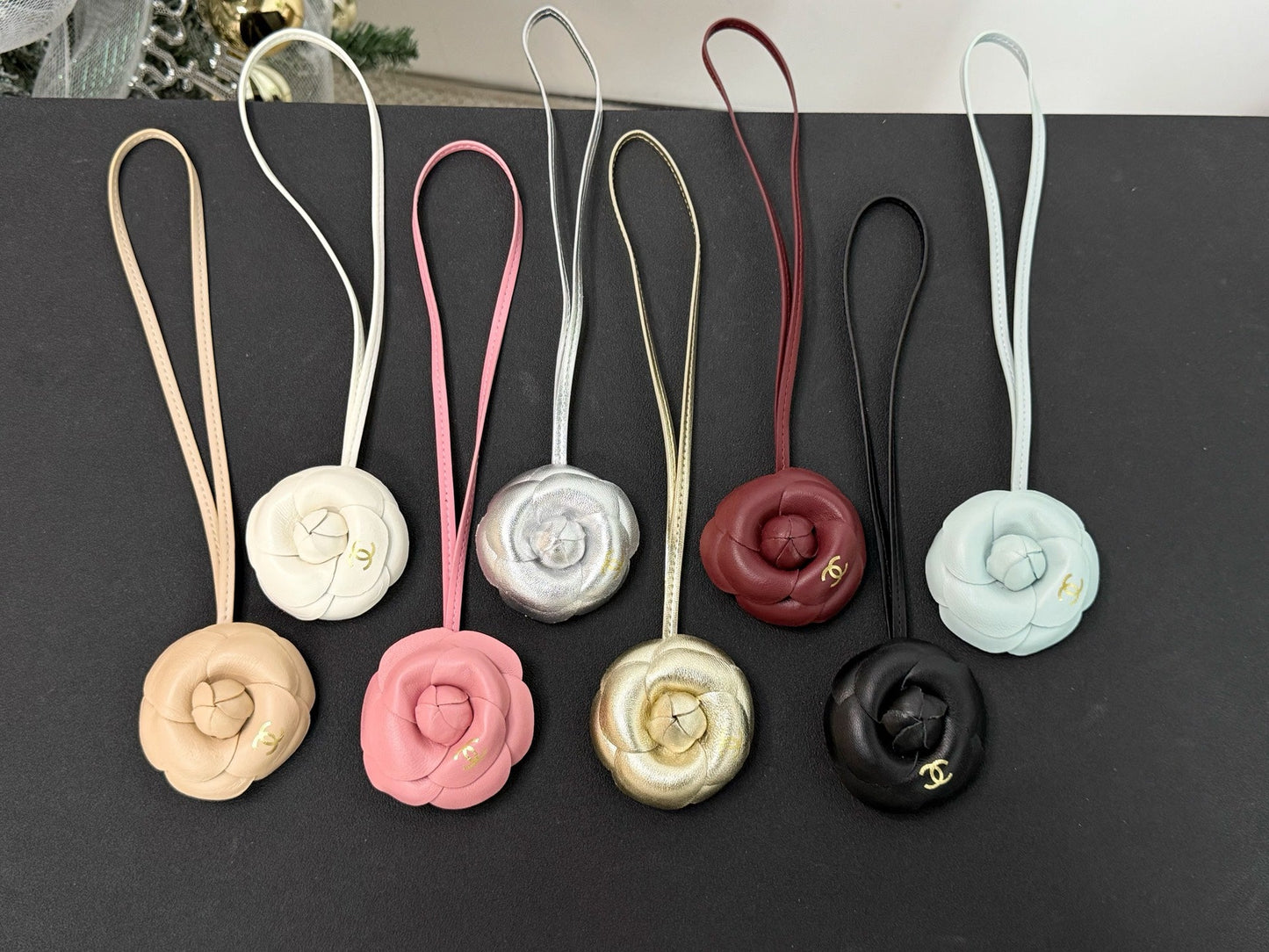 Mini Camellia Bag Charm