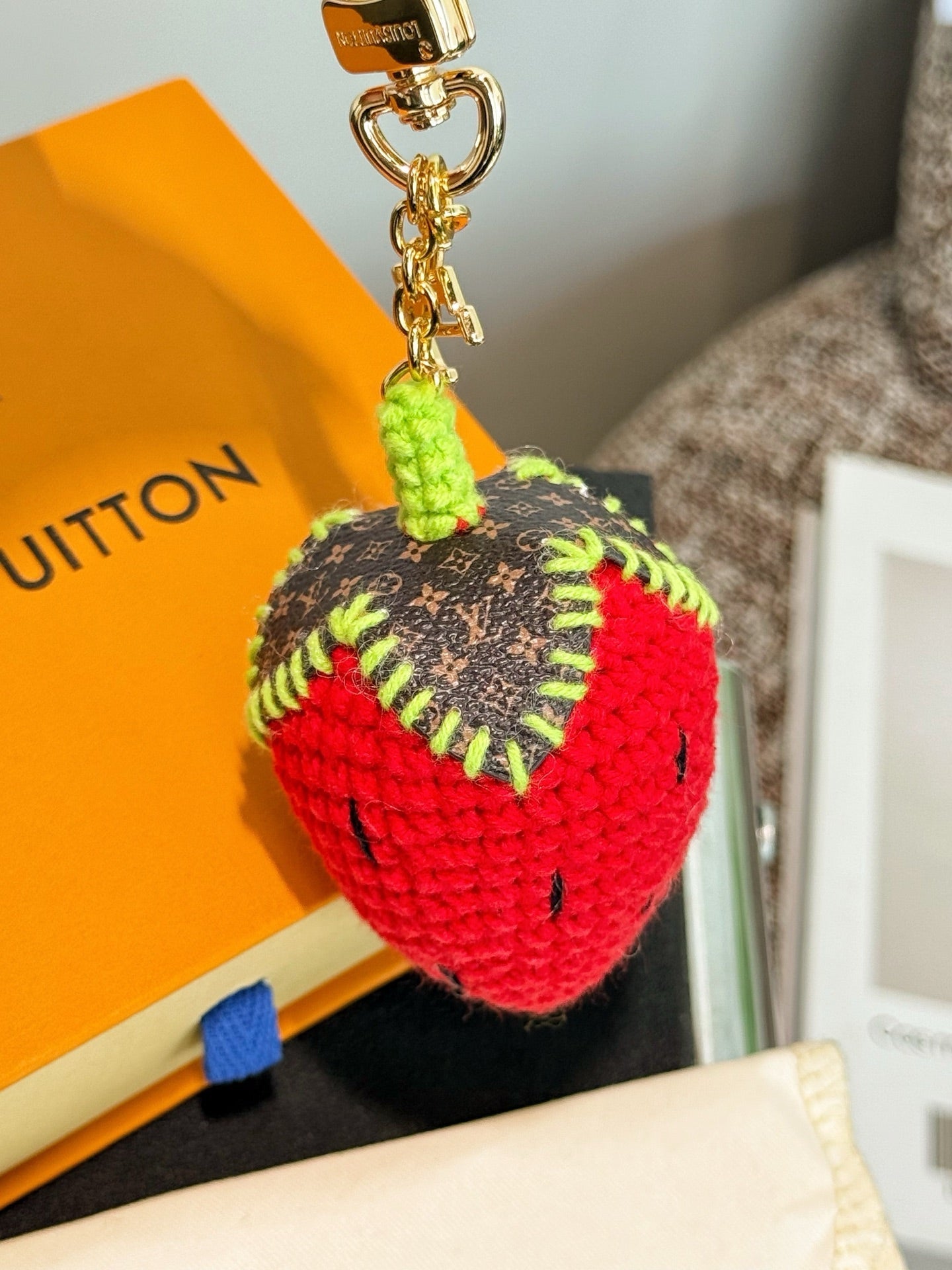 Berrylicious Crochet Bag Charm