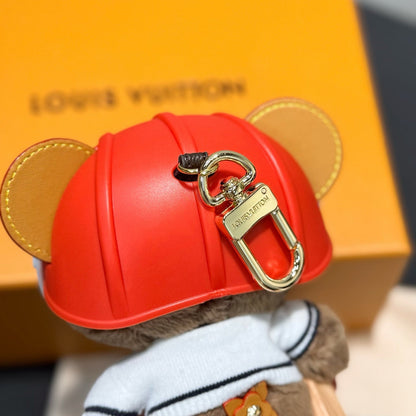 Bear Cricket Bag Charm